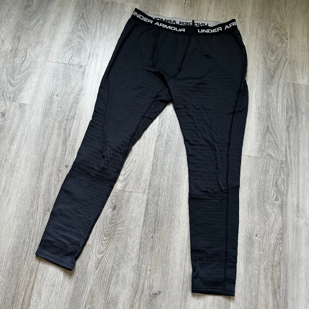 Under Armour ColdGear Base 4.0 Leggings Mens XL Black Good Thermal Base Layer